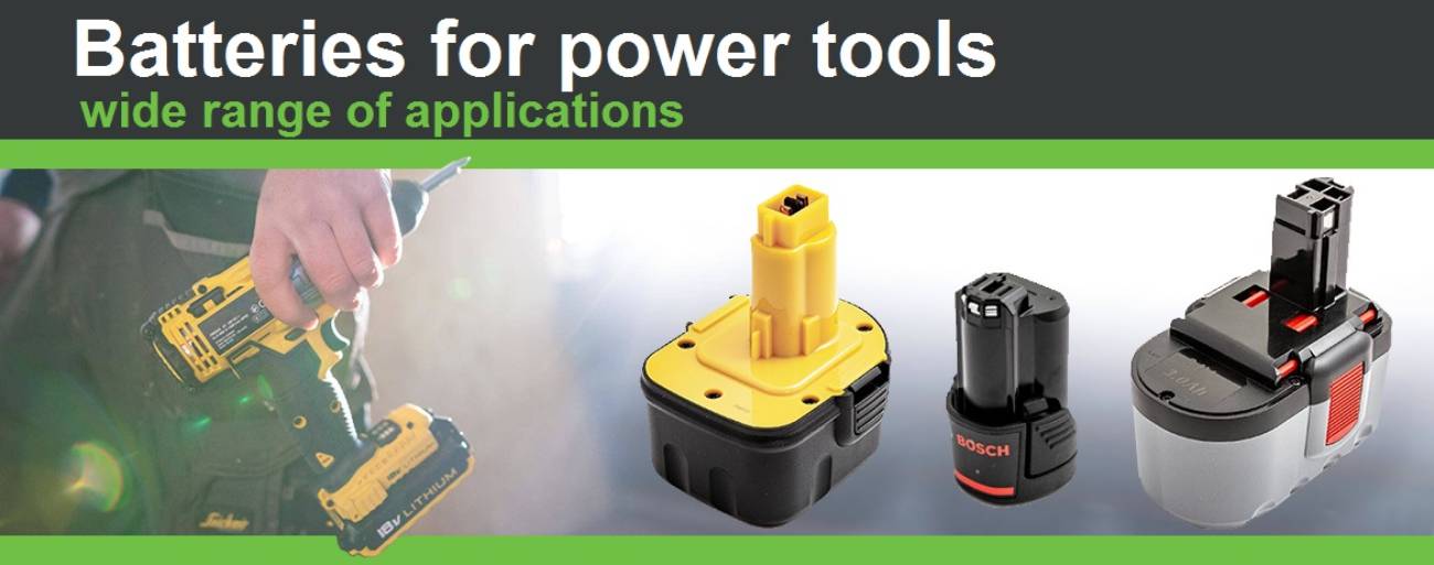 Batteries for power tools