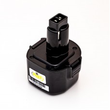 DeWalt DE9036, DE9061, DE9062, DW9061, DW9062 9.6V 2.0Ah NiMH Akumuliatorius, skirtas elektriniams įrankiams DC750KA, DC855KA, DW050, DW050K, DW902, DW926, DW926K
