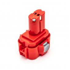 Makita 193099-3, 193156-7, 9120, 9133, 9134, 9135, PA09 9.6V 2.0Ah NiMH Akumuliatorius, skirtas Makita 6000 serijos elektriniams įrankiams: 6207D, 6207DWDE, 6222D, 6226D, 6226DWBE, 6260D