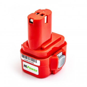 Makita 193099-3, 193156-7, 9120, 9133, 9134, 9135, PA09 9.6V 3.0Ah NiMH Akumuliatorius, skirtas Makita 6000 serijos, 6207D, 6207DWDE, 6222D, 6226D, 6226DWBE, 6260D elektriniams įrankiams