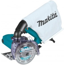 Makita 4100KB akumuliatorinis pjaustytuvas su „DRY“ deimantiniu disku, 125 mm, 1400 W