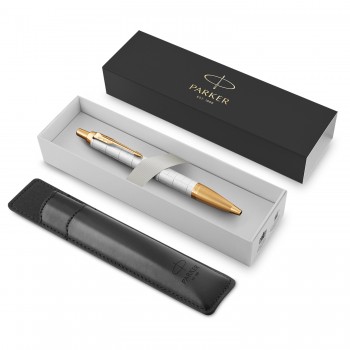 Parker IM Premium Pearl GT tušinukas - 2143643 Komplektas su dėklu