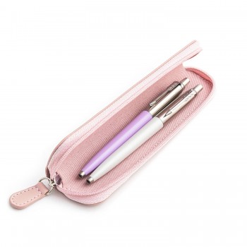 Parker Jotter Originals Lilac and Pearl Tušinukų dovanų rinkinys su rožiniu dėklu