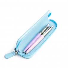 Parker Jotter Originals Lilac ir Pink Tušinukų dovanų rinkinys su mėlynu dėklu