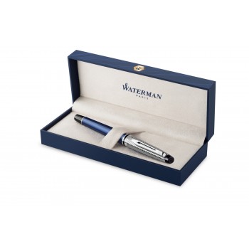 Waterman Expert Deluxe Metallic Blue CT (F) plunksnakotis - 2187650