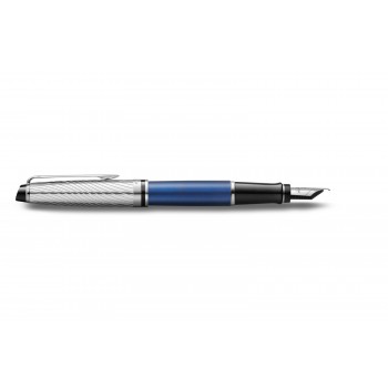 Waterman Expert Deluxe Metallic Blue CT (M) plunksnakotis - 2187681