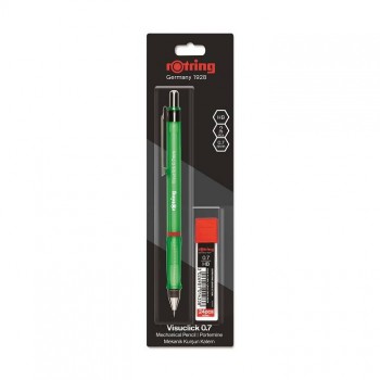 Rotring Visuclick Green automatinis pieštukas 0,7 mm + HB grafitas 2102713