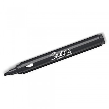 Akrilinis žymeklis Sharpie juodas (juodas), 1 vnt. - 2218123